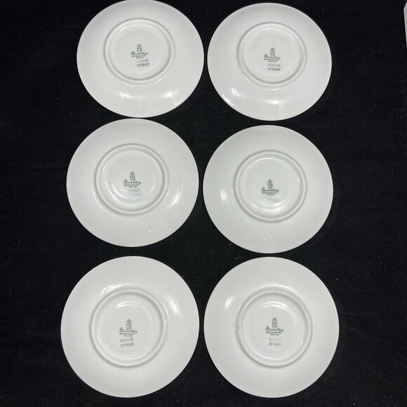 Vintage 1960’s Winterling Coffee Cup and Saucer Demitasse  Set Of 6 - Picture 5 of 12